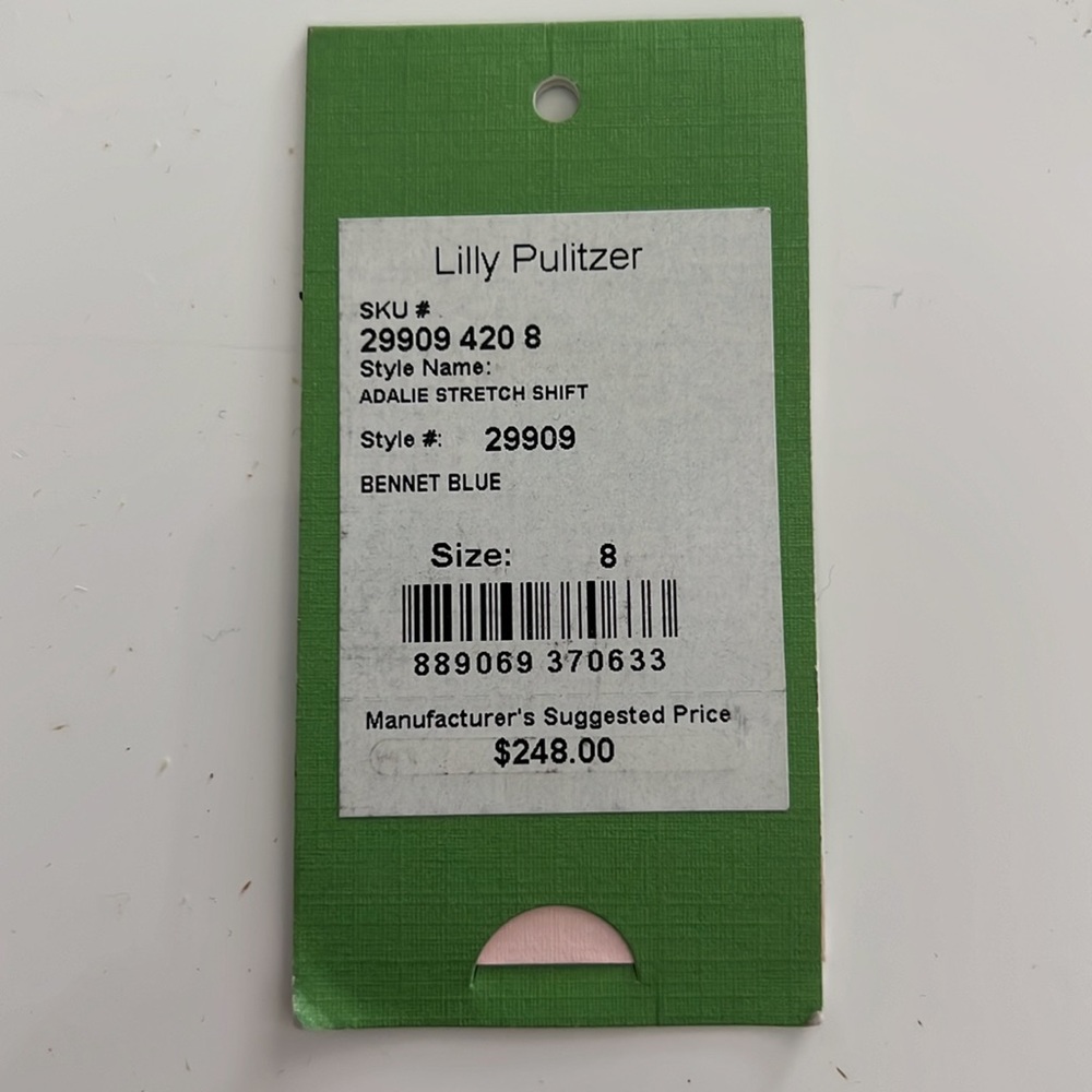 NWT Lilly Pulitzer Adalie Stretch Shift - Picture 5 of 5